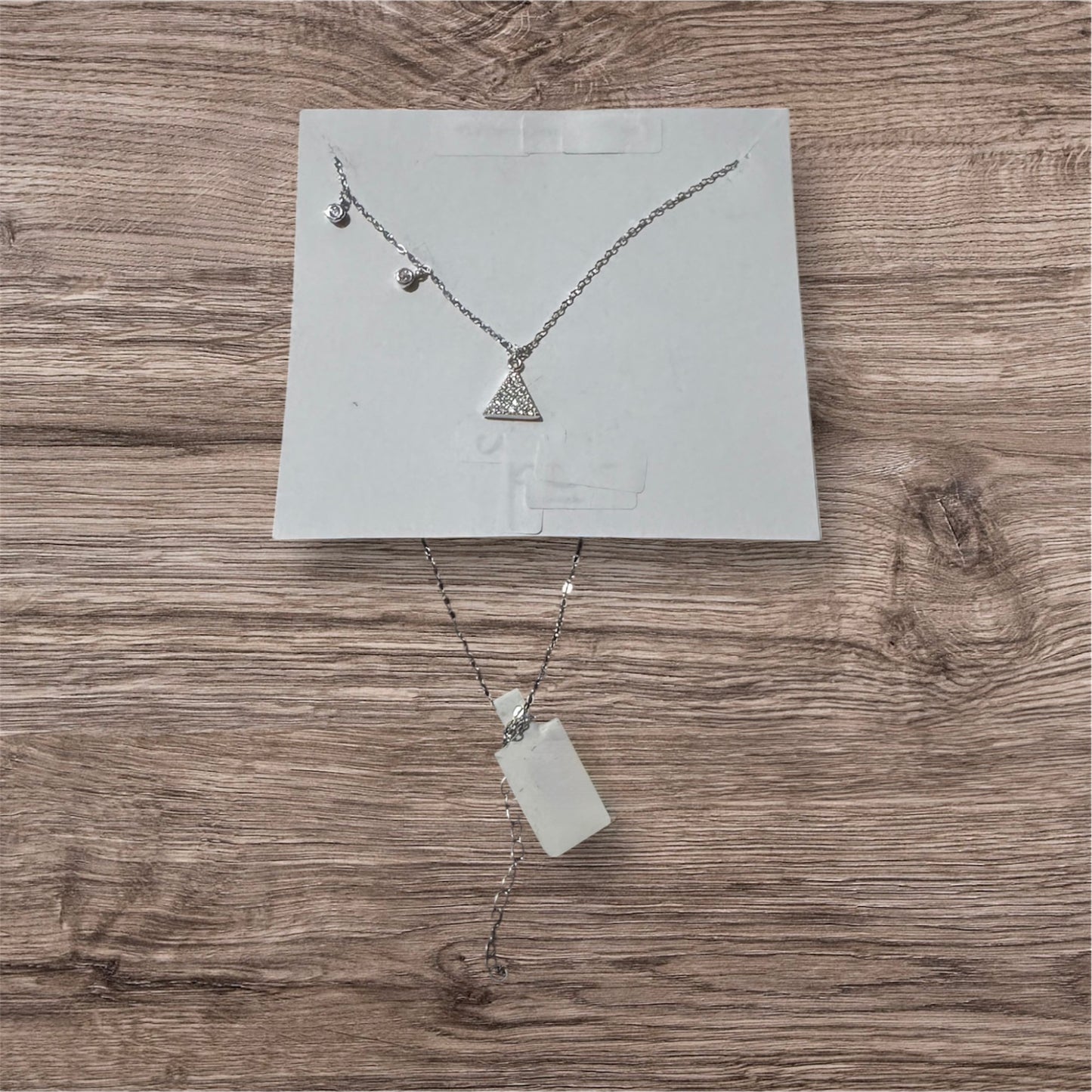 Collar Plata triangulitos