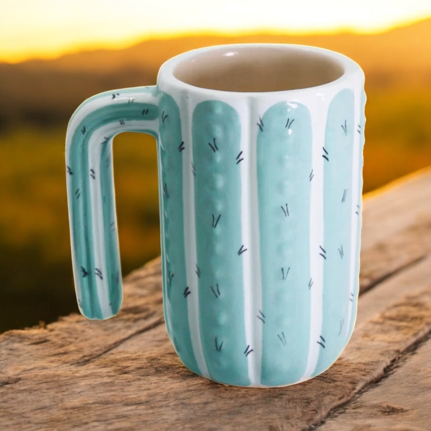 Taza alta cactus