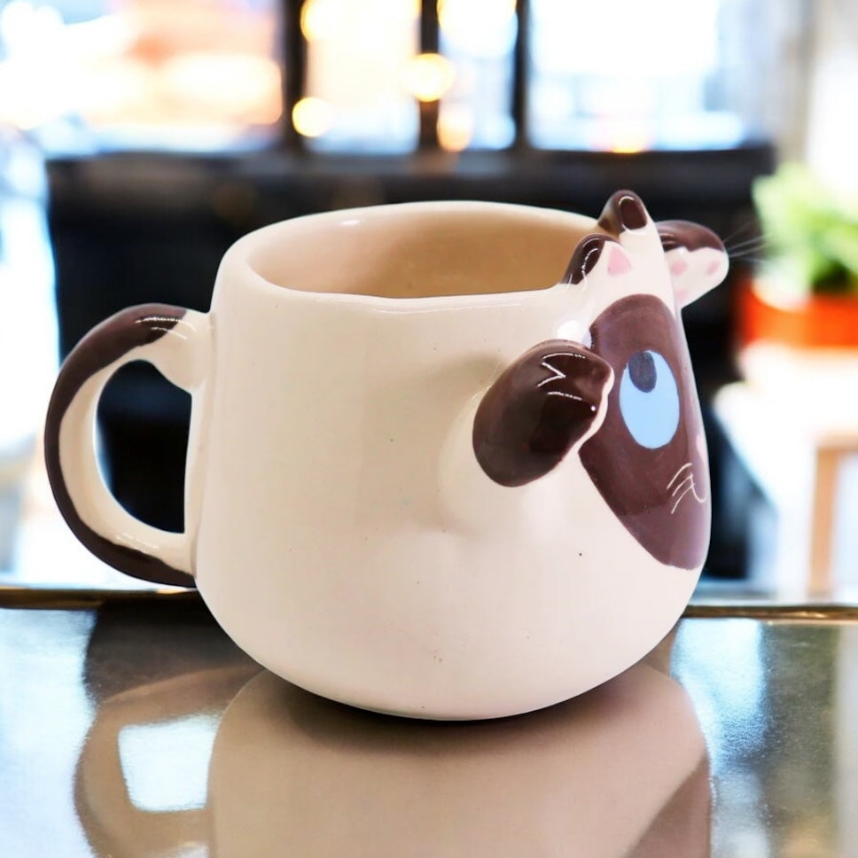 Taza gato siamés