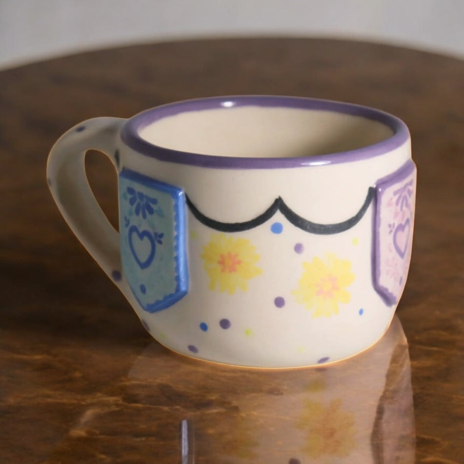 Taza papel picado