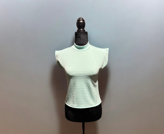 Blusa de cuello tipo tortuga