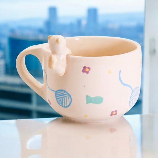 Taza gato 3D