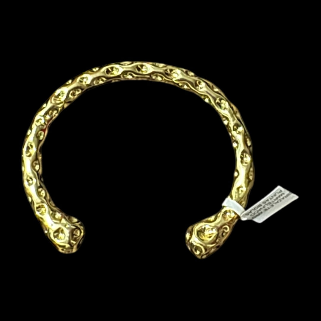 Brazalete aro martelinado puntas bolas