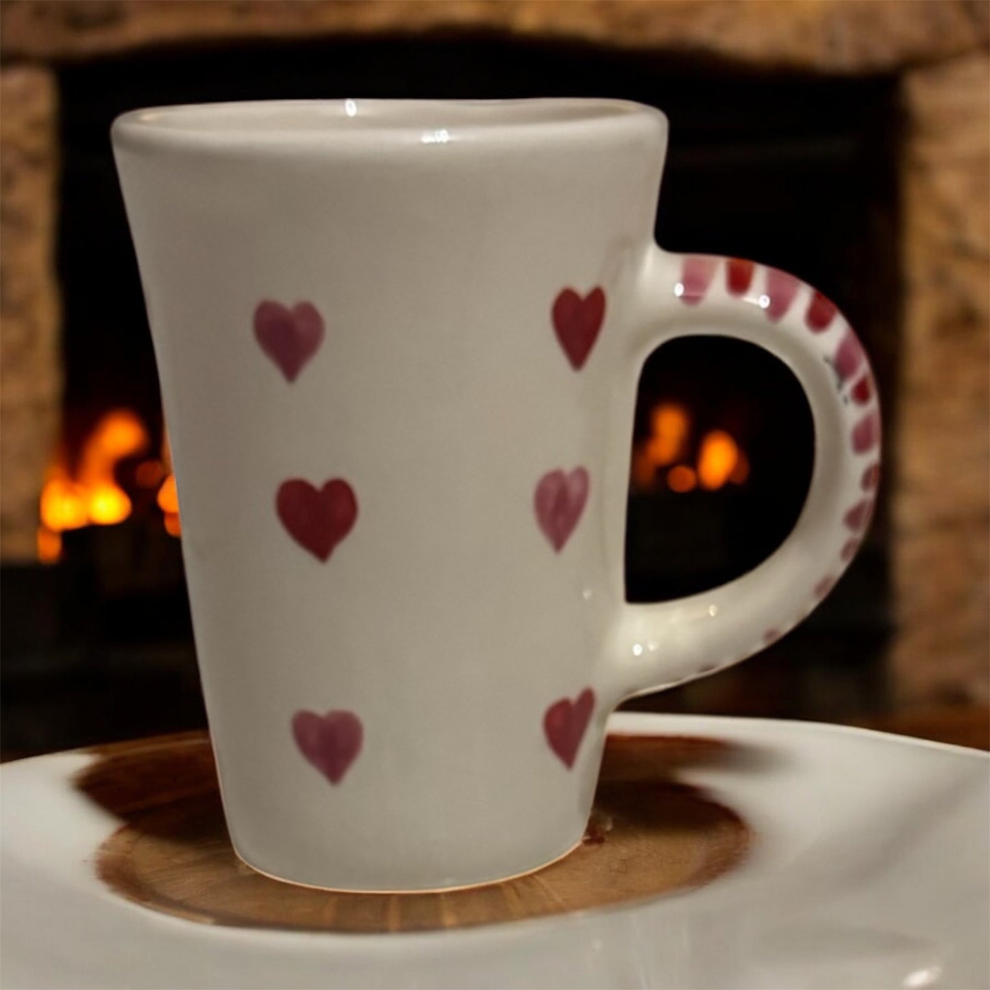 Taza alta gato negro