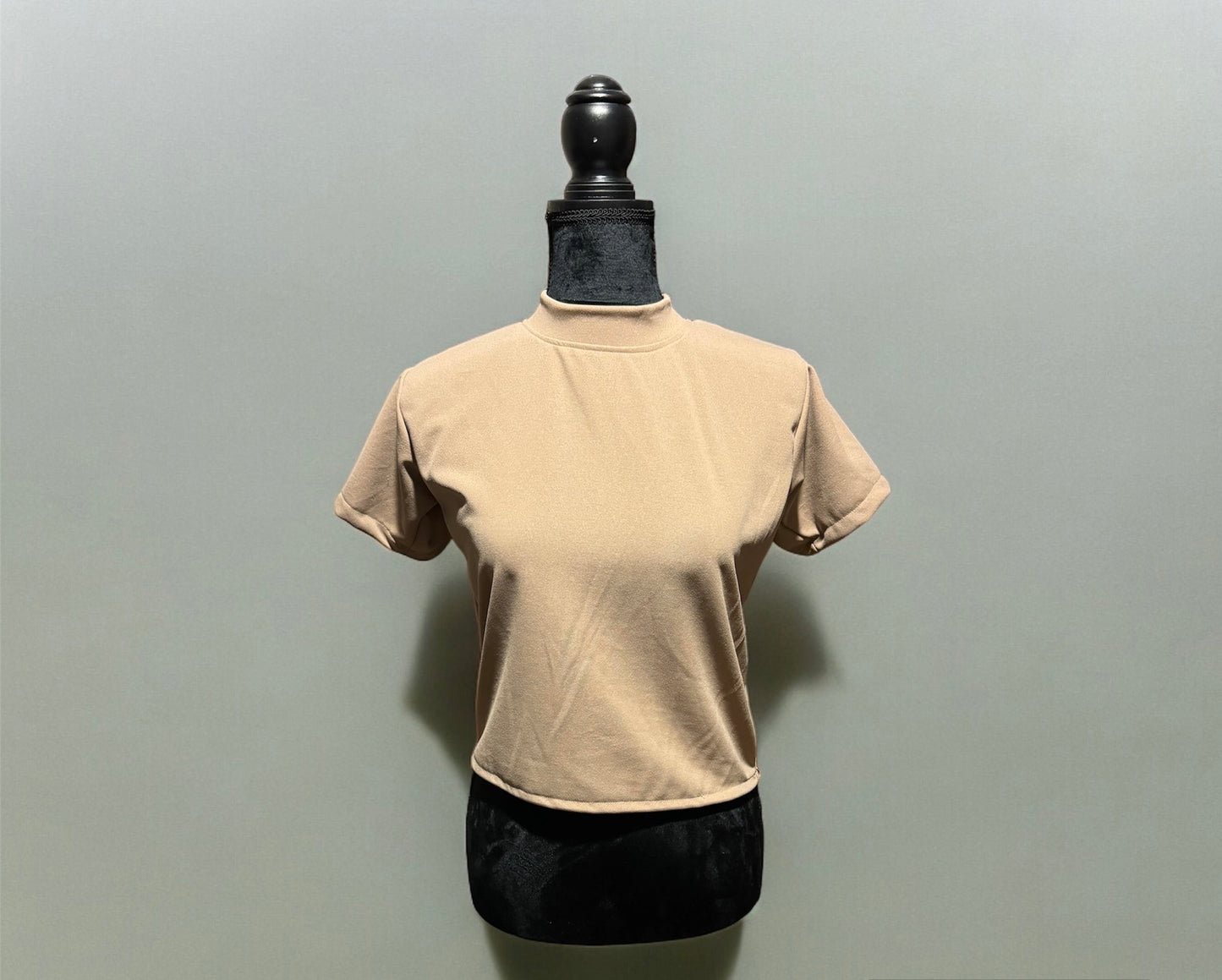 Blusa cuello redondo
