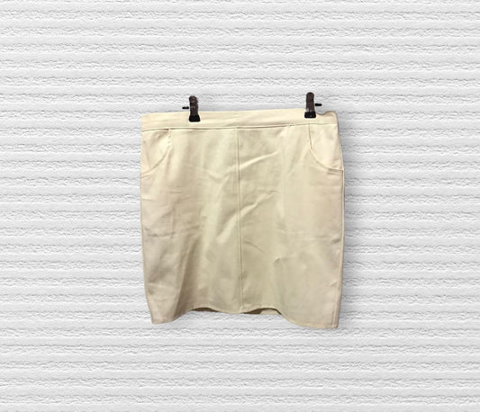 Falda tela gabardina